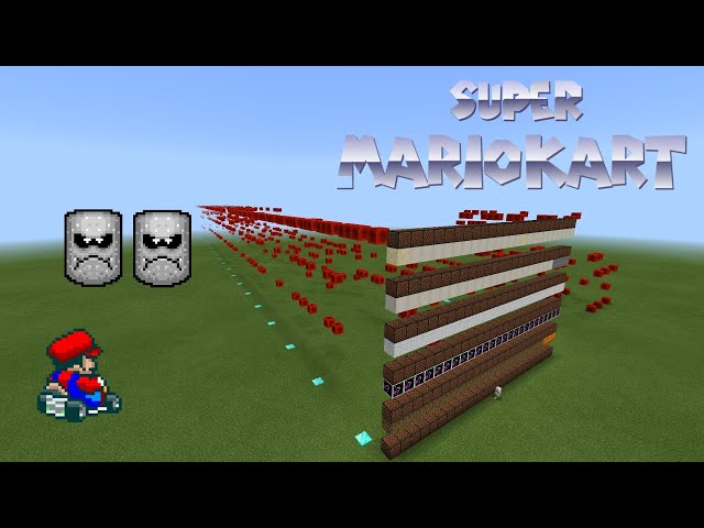Super Mario Kart | Rainbow Road on Noteblocks with CodeBuilder