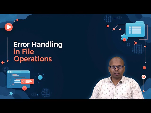 Error Handling in File Operations by Mr. P. Venkata Mahesh