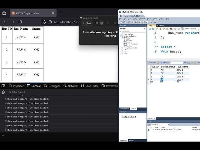 PHP + MySQL record update  (no screen refresh)