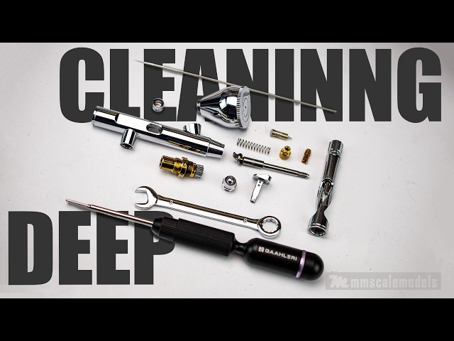 Airbrush deep cleaning - one way to do things - tutorial