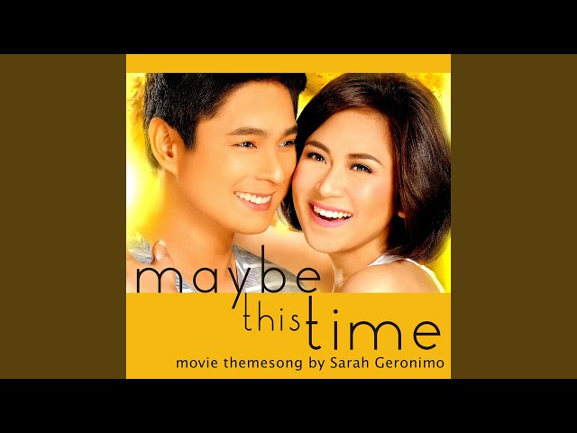 Maybe This Time (From "Maybe This Time")