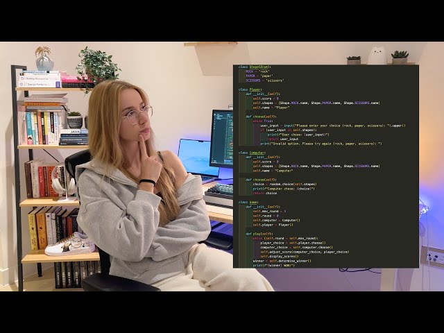 CODE WITH ME | Rock Paper Scissors Game in Python EASY *Beginner Friendly*