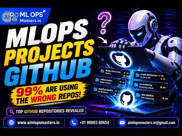 MLOps projects Github | MLOps Training in Hyderabad | AIMLOps Masters |