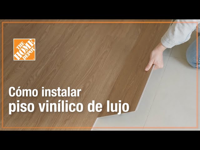 Cómo instalar piso vinílico de lujo