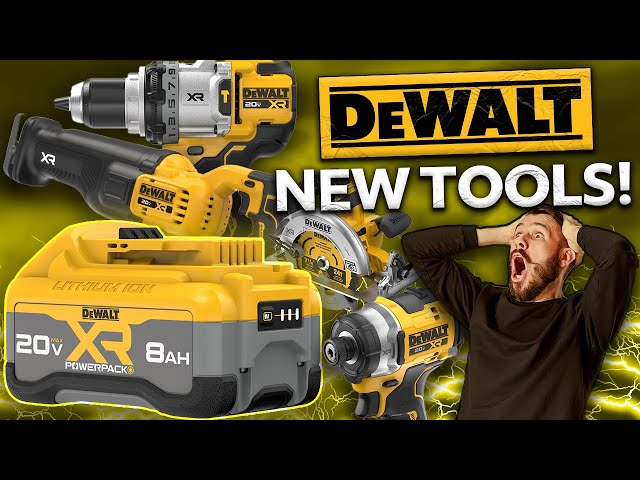 New Tools from DeWalt - New Drill, Driver, Saws & PowerPack!