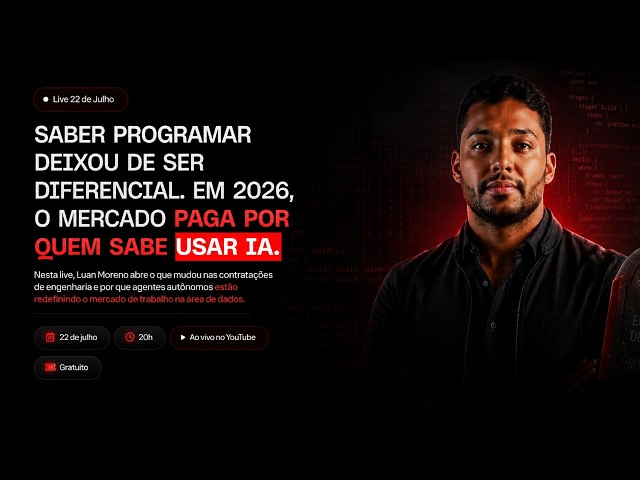 Engenharia de Software Morreu em 2026? | Live Gratuita