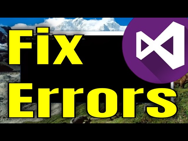 How To Fix Microsoft Visual C++ Runtime Error Step-By-Step