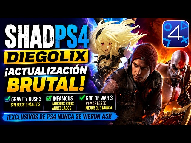 😱 The Best Version of ShadPS4! Gravity Rush 2, Infamous, and God of War 3 Improved Significantly