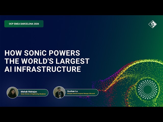 The World's Largest AI Network: How Microsoft Built Fairwater with SONiC