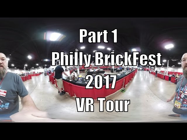 Part 1 - 360 VR Walk Around Philly #BrickFest LIVE 2017