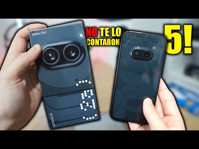 Nothing Phone 2a | 5 Cosas Que Quizá NADIE TE CONTÓ