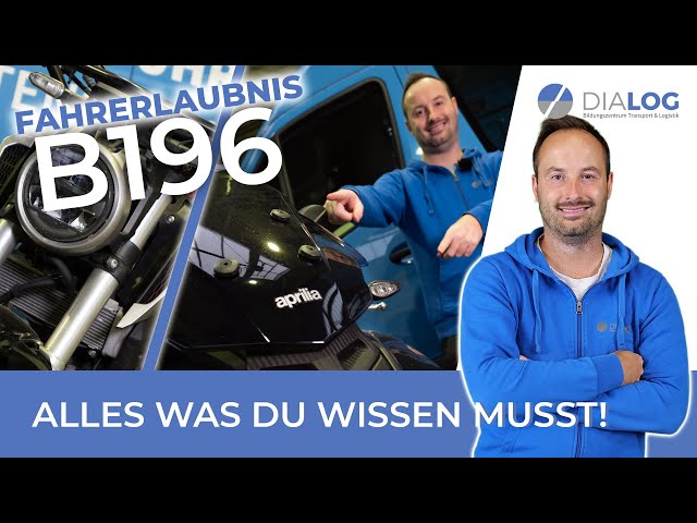 Scooter/Motorcycle: Everything You Need to Know About the B196 License! - | With Christian | DIAL...