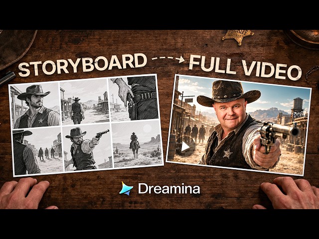 I Turned a Simple Storyboard Into an AI Video With Dreamina