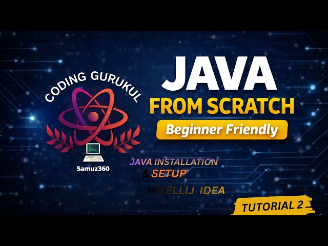 Installation setup of java