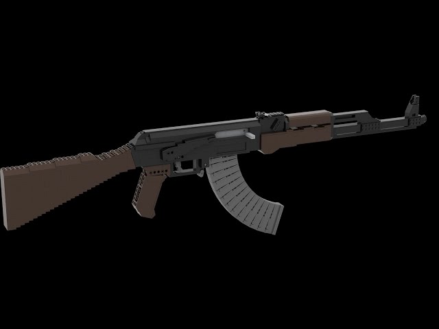 LEGO AK-47 Step by Step Tutorial! | Jim's LEGO Guns