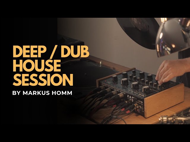 🎧 Dub / Deep House Vinyl Session with Markus Homm | Wax Lounge Live Series