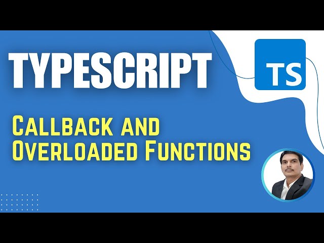 TypeScript for Playwright | Functions in TypeScript Part-2 (Session 8)