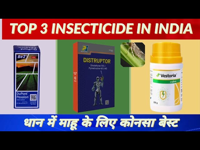 Top 3 Insecticides in India: Which Is Best? Pexalone, Vestoria, or Disruptor? | Farming India Ram...