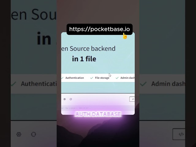 Build an Entire Backend Using One File