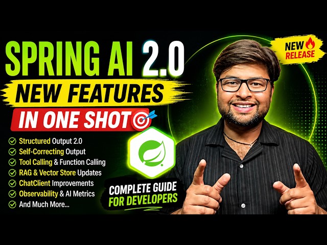 Spring AI 2.0 new features in one shot 🔥