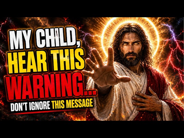 🔴  GOD SAYS;- MY CHILD, HEAR THIS WARNING... | GOD'S MESSAGE FOR YOU TODAY