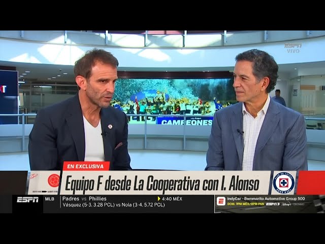 Cruz Azul: Iván Alonso EXCLUSIVE: Iván Alonso has 2 titles with Cruz Azul during his tenure