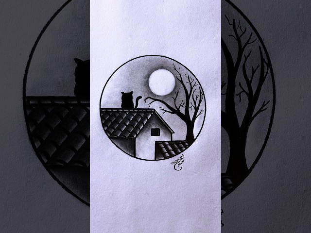 Cat on the roof #shorts