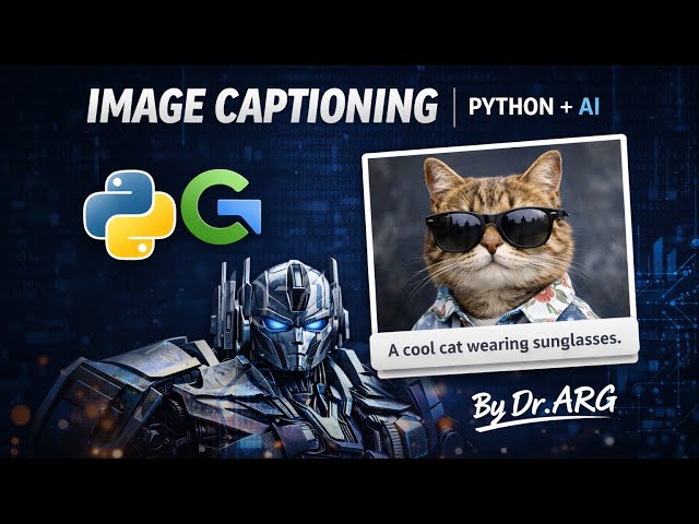 Build an Image Captioning App using Python & AI | BLIP + Gradio | Dr.ARG