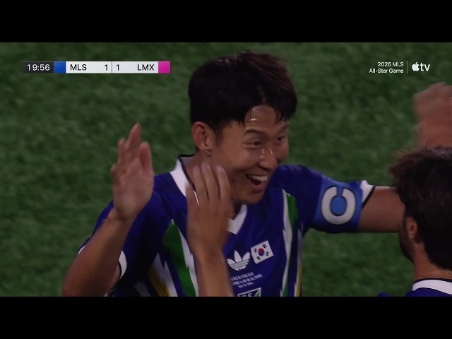 ¡Golazo del capitán Son Heung-Min en su debut en el All-Star de la MLS!