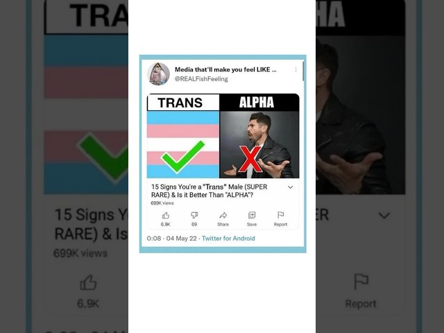 “TRANS” better than “ALPHA”🏳️‍⚧️Trans Memes