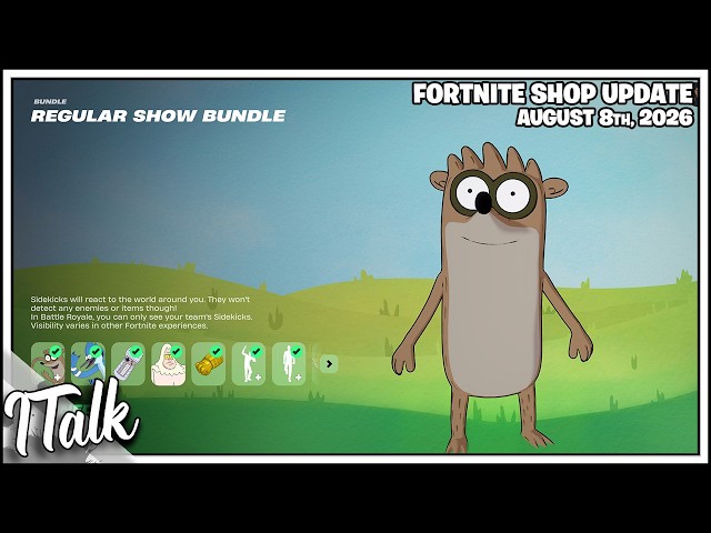 Fortnite Shop *NEW* CAR WOOHOO DO PEOPLE STILL BUY THOSE!?[August 8th, 2026] (Fortnite Chapter 7)