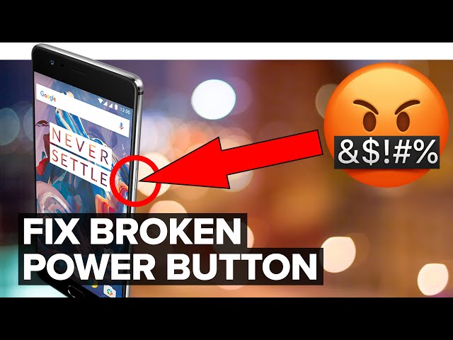 How to Fix a Faulty Smartphone Power Button - NO TOOLS! (Broken Android Repair / Workaround)