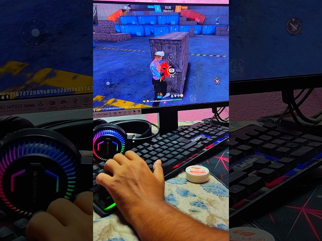 Fire Gaming Keyboard | ⌨️🖱️📱 Mix Pro Geek Gamer #freefire#mixpro#geekgamer#keyboardmouse