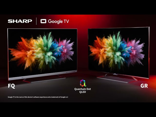 SHARP GR8 Series QLED 4K Quantum Dot Google TV™