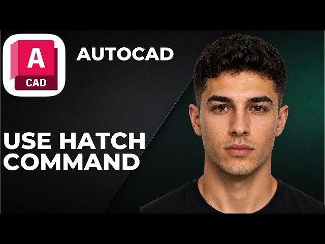 AutoCAD: How To Use The Hatch Command (Step By Step Beginner Tutorial 2026)