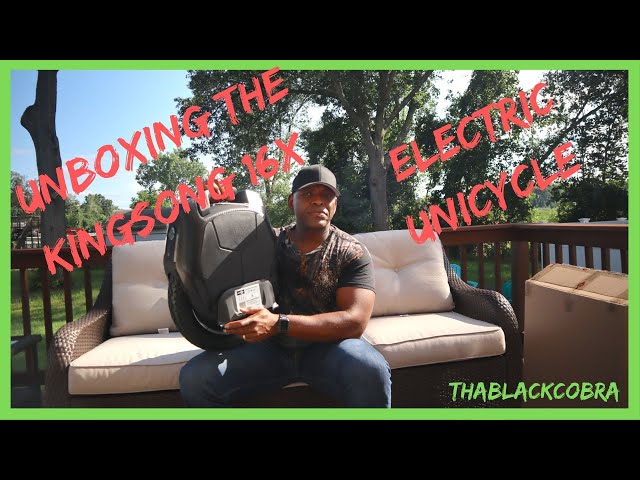 Unboxing The KingSong 16X Electric Unicycle