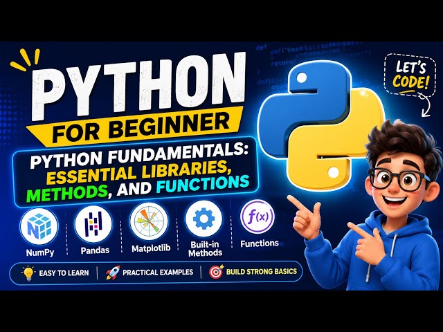     🐍 Learn Python from Scratch | Complete Beginner Guide 2026