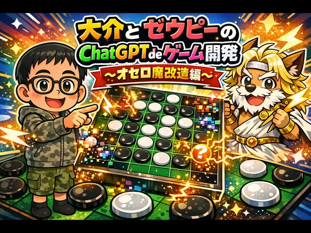 ChatGPTにオセロ魔改造してもらう