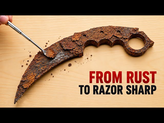 I Removed Rust With an Egg… It Actually Worked! 🇬🇧