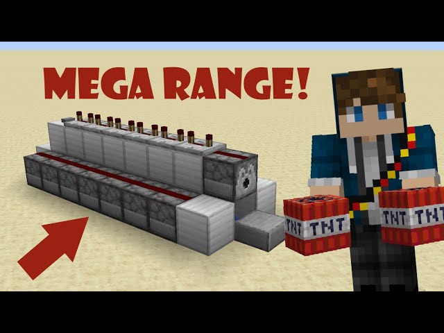 1 Minute Redstone: The TNT CANNON! [Minecraft Tutorial]