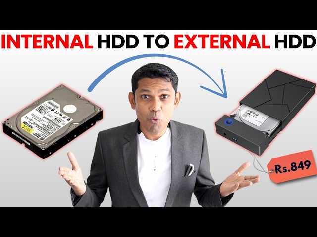 Convert Any Internal Hard Disk to External Hard Disk. Best Hard Drive Enclosure 2026.