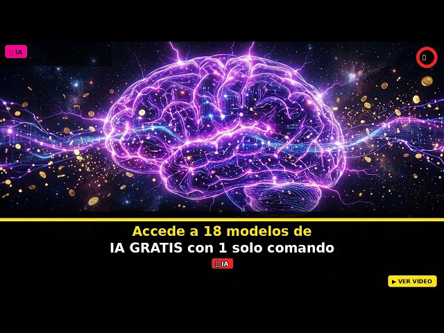 Accede a 18 modelos de IA GRATIS con 1 solo comando 🚀