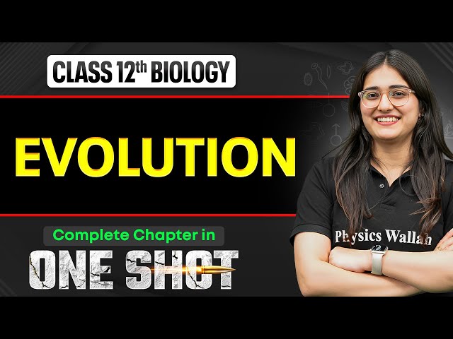 Evolution Class 12 One Shot 🔥| NCERT Full Revision | Biology Chapter 6 | VIJETA 2026