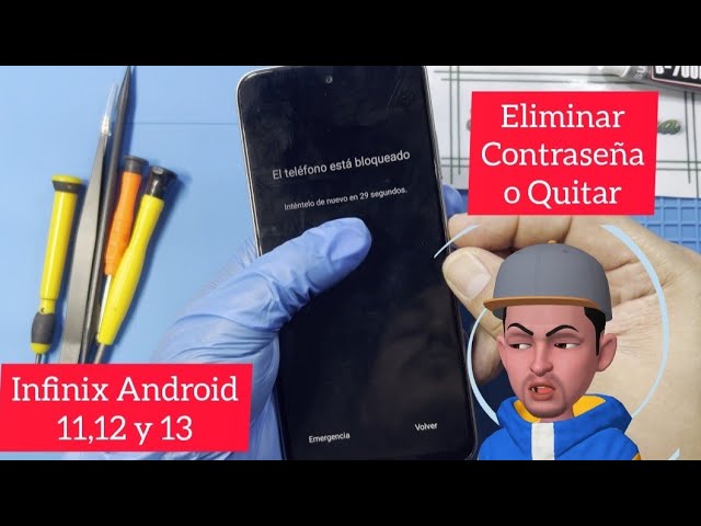How to Remove Forgotten Password or Pattern on Infinix Smart Android 12, 13, and 14