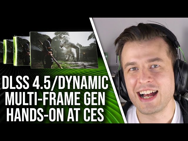 Hands-On With DLSS 4.5 + Dynamic Multi-Frame Generation