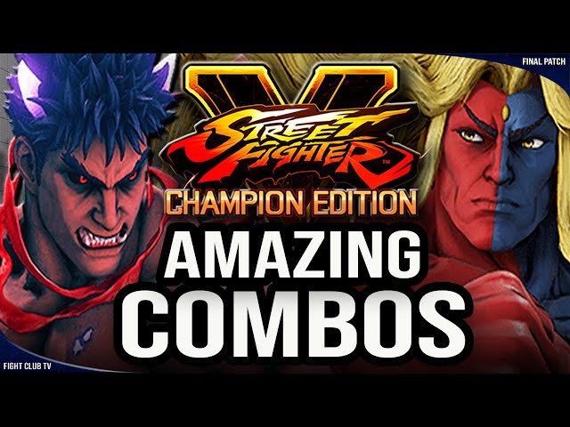 Amazing COMBOS • Final Season ➤ Street Fighter V Champion Edition • SFV CE