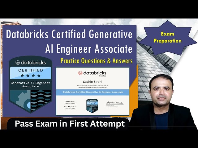 Databricks Generative AI Engineer Associate Exam | Practice Questions & Answers | Real Exam Pattern
