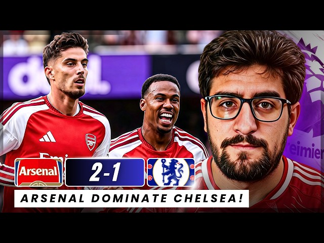 ARSENAL DOMINATE CHELSEA🔥! ODEGAARD MAGIC🎩 HAVERTZ COOKED🧑‍🍳!ARSENAL 9PTS🔥! CHELSEA MUST DEFEND!