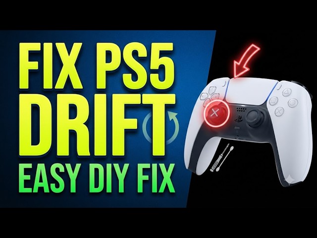 HOW TO FIX PS5 CONTROLLER LEFT ANALOG STICK