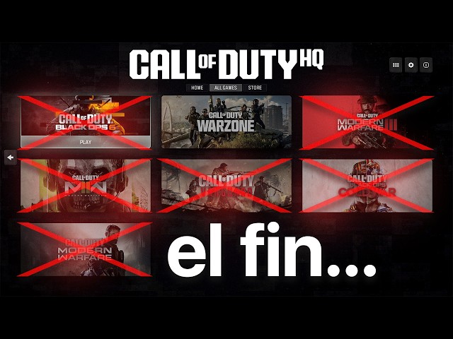 ¿ES el FIN de CALL OF DUTY HQ? BLACK OPS 6 ELIMINADO